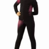 IceDress Figure Skating Outfit - Thermal -Disco (Black And Raspberry)