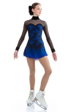 Elite Xpression - Classical Faded Navy Black Dress