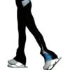 Elite Xpression - High Waist Black Legging With Mesh- Marbled Blue -Skate Shop 1 PhotoRoom.1685363533 36359.1685365439