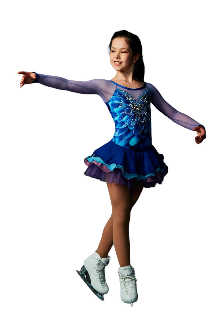 Elite Xpression - Flora Royal Beaded Dress 3 Elite Xpression - Flora Royal Beaded Dress