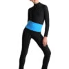IceDress - High-Waisted Thermal Figure Skating Legging With Wide Band (Black And Blue) -Skate Shop 1.1672311065 79952.1672314536