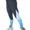 Elite Xpression - High Waist Black Legging - Marbled Turquoise -Skate Shop 11.1663934531 25241.1663936341