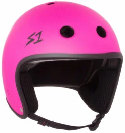 S1 Retro Lifer Helmet - Neon Pink Matte