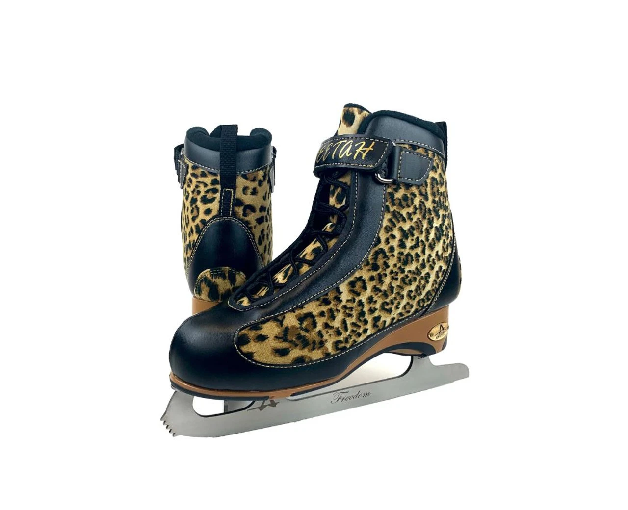 American Athletic -Soft Boot Cheetah Figure Skates 3 American Athletic -Soft Boot Cheetah Figure Skates