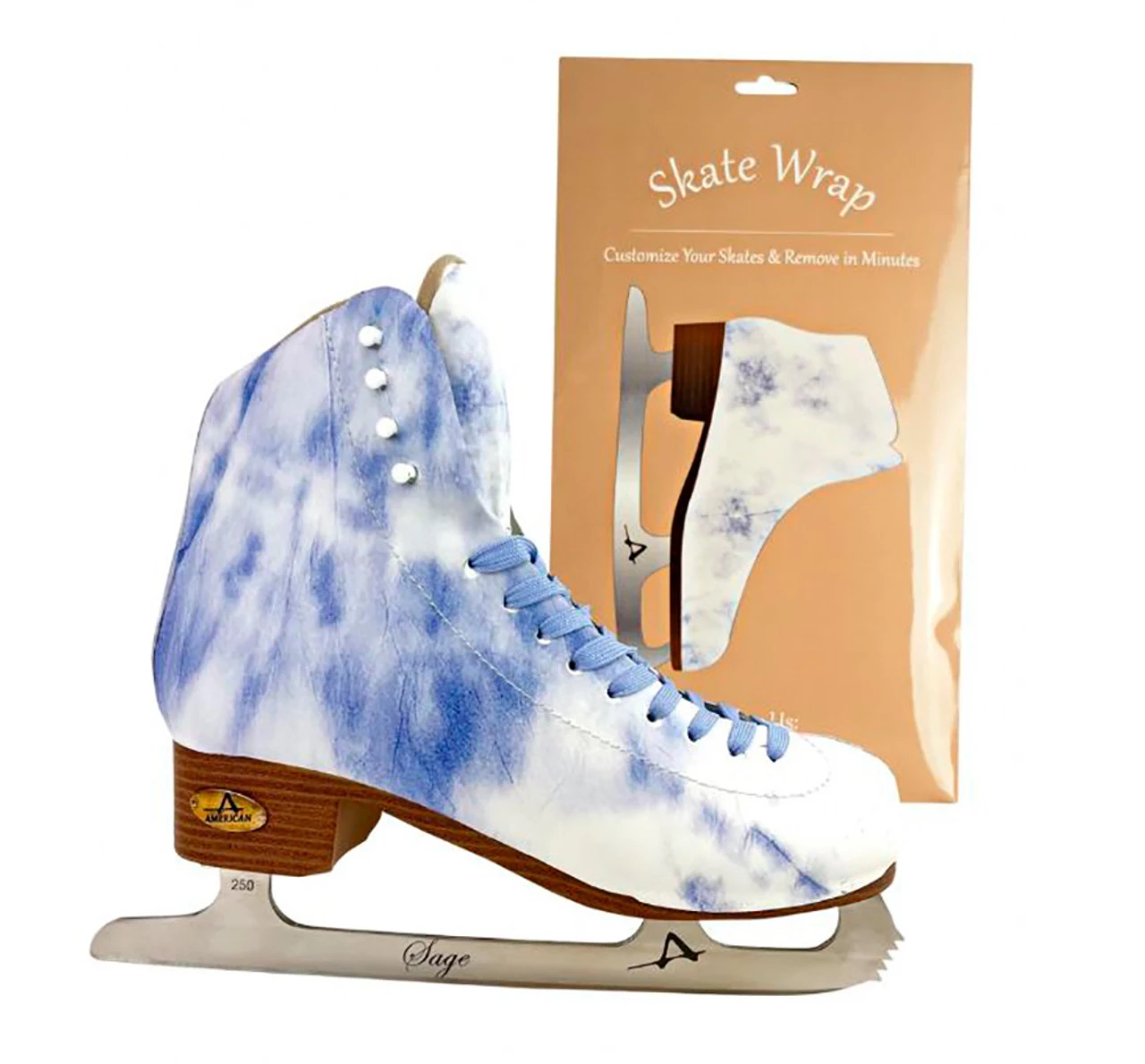 American Athletic Skate Wrap Womens - Purple Tie-Dye 3 American Athletic Skate Wrap Womens - Purple Tie-Dye