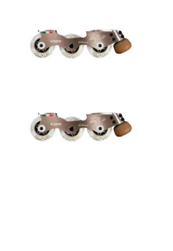 Roll-Line Inline Roller Skate Frames - Linea (Wheels, Bearings & Toe Stops Included)