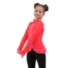 IceDress Figure Skating Jacket - Thermal - Minx (Coral, White. Black) -Skate Shop 1 63768 73863.1582477605
