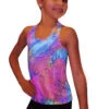 Ice Skating Tank Top - Neon Lights -Skate Shop 1 66692.1667941739