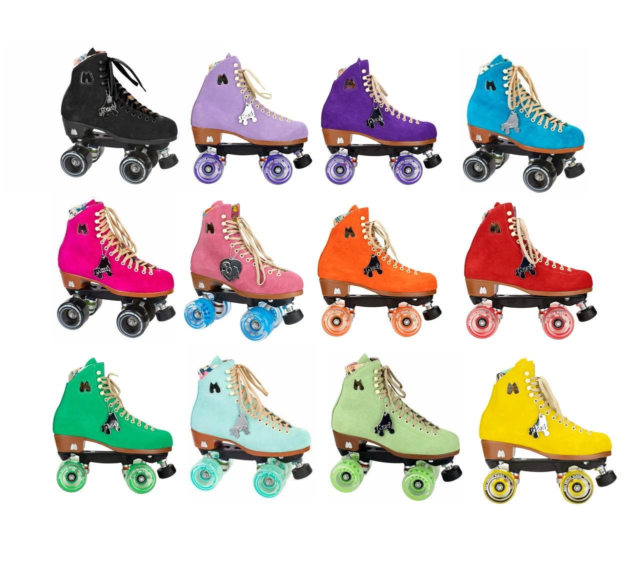 Riedell Quad Outdoor Roller Skates - Moxi Lolly 3 Riedell Quad Outdoor Roller Skates - Moxi Lolly