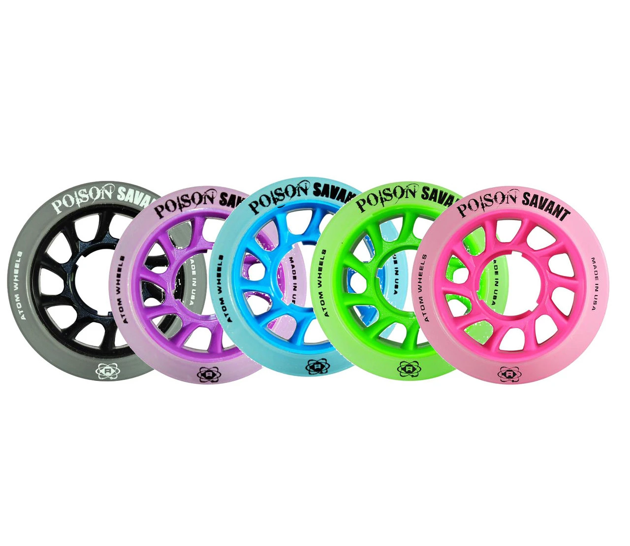 Jackson Atom Wheels - Poison Savant 3 Jackson Atom Wheels - Poison Savant