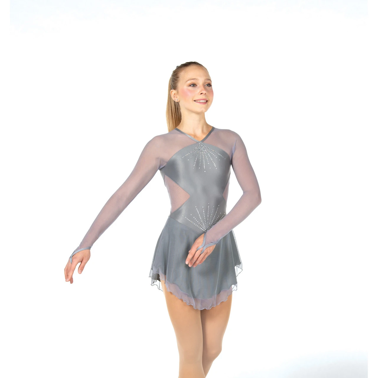 Jerry's Ice Skating Dress - Solitaire Style F23026 11 Jerry's Ice Skating Dress - Solitaire Style F23026 - Image 9