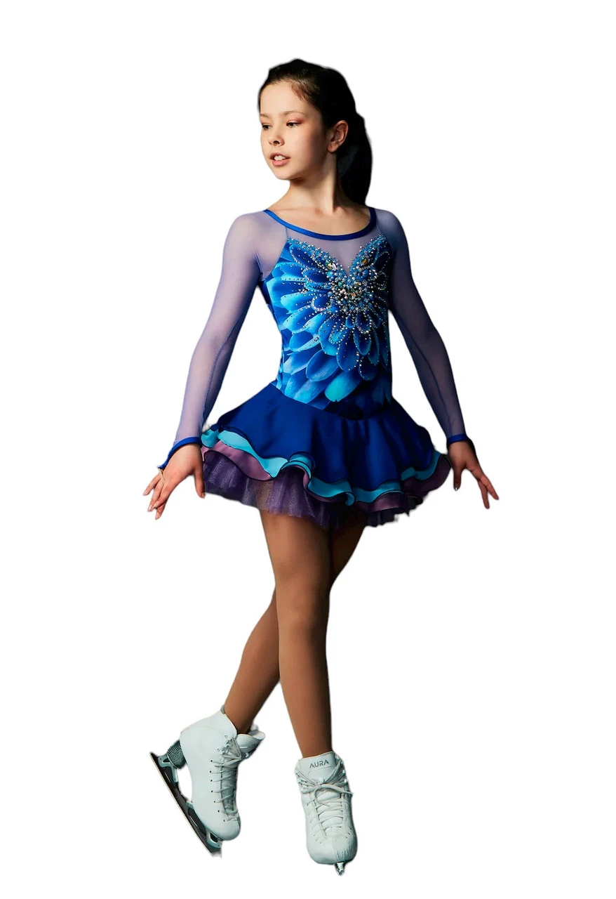 Elite Xpression - Flora Royal Beaded Dress 4 Elite Xpression - Flora Royal Beaded Dress - Image 2