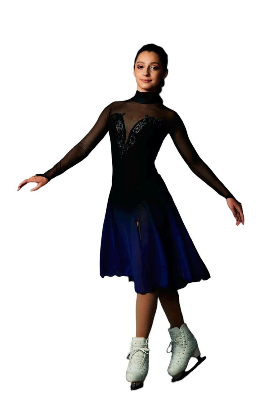 Elite Xpression - Passionate Purple Dance Dress 4 Elite Xpression - Passionate Purple Dance Dress - Image 2