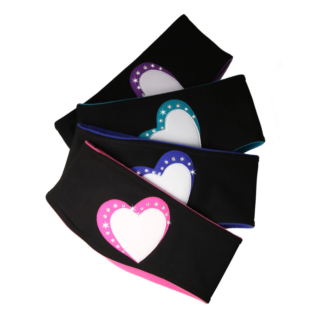 IceDress - Thermal Figure Skating Headband "Tutti Frutti" With Rhinestones 3 IceDress - Thermal Figure Skating Headband "Tutti Frutti" With Rhinestones