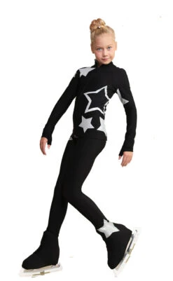 IceDress Figure Skating Jacket - Thermal - Star Sky (Black With Silver) -Skate Shop 234cf63d2bd4 04605 60433.1601498550