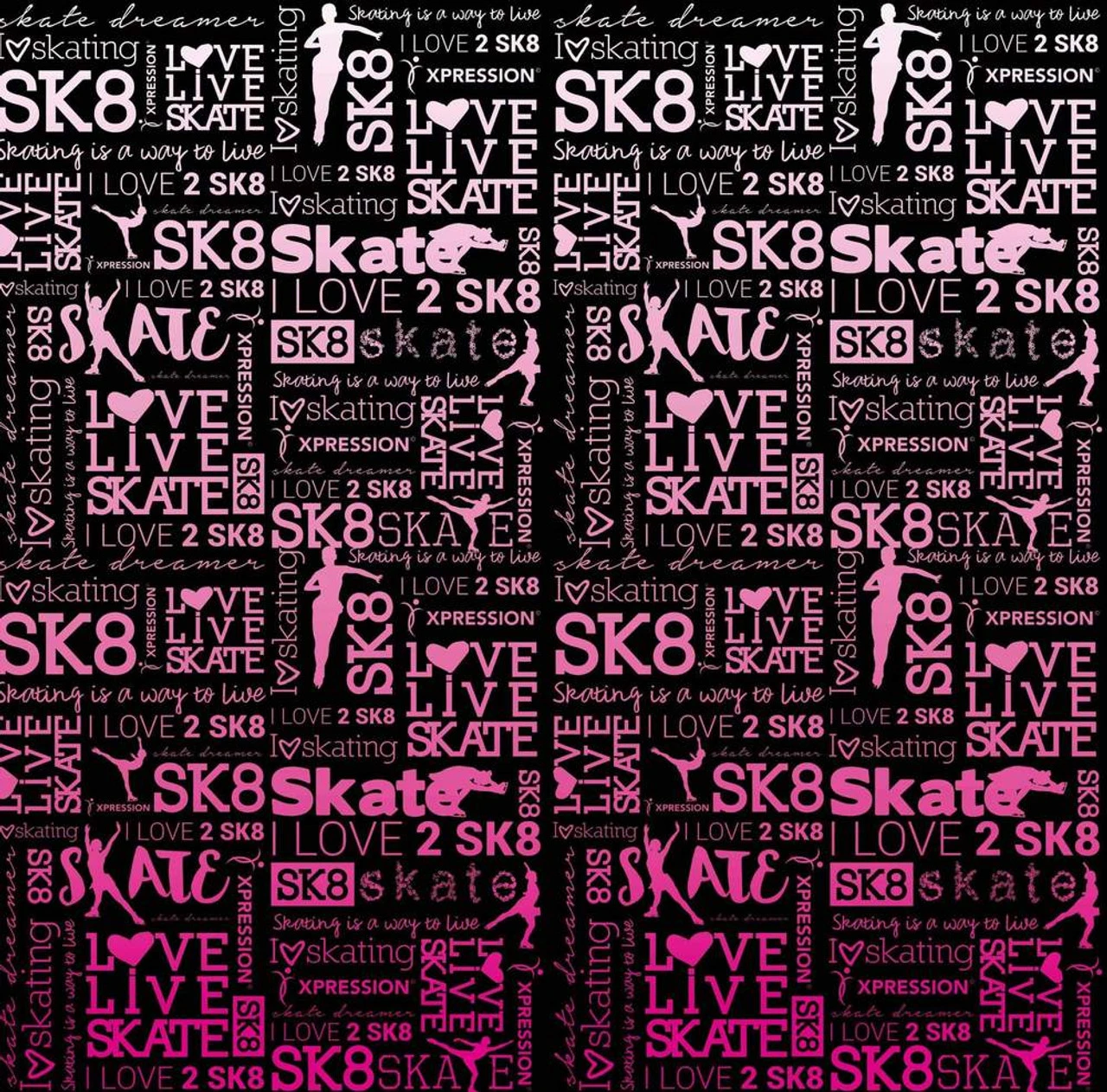 Elite Xpression - Scrunchy - SK8 Pink 3 Elite Xpression - Scrunchy - SK8 Pink
