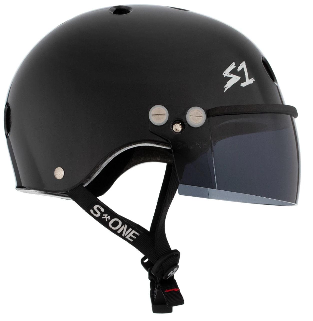 S1 Lifer Visor Helmet - GEN 2 - Black Gloss W/ Tint Visor 5 S1 Lifer Visor Helmet - GEN 2 - Black Gloss W/ Tint Visor - Image 3