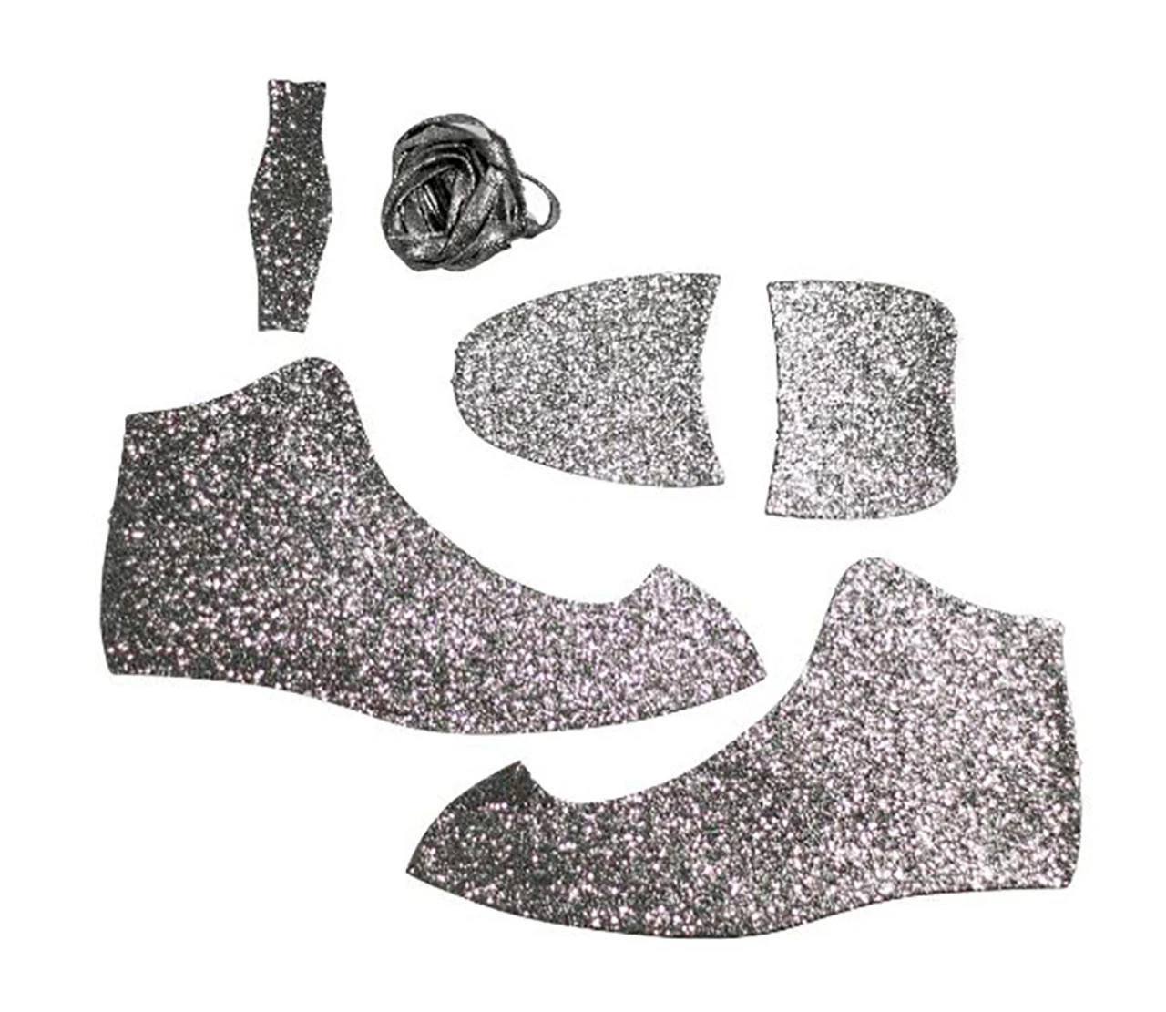 American Athletic Skate Wrap Womens - Sparkle Silver 4 American Athletic Skate Wrap Womens - Sparkle Silver - Image 2