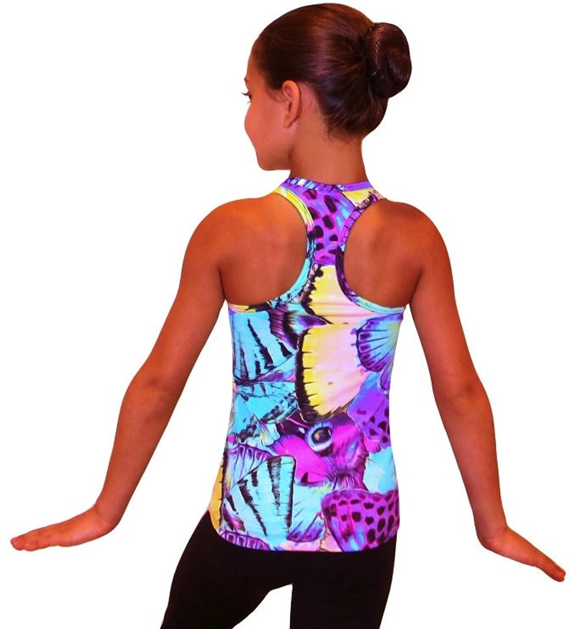 Ice Skating Tank Top - Butterfly Fusion 4 Ice Skating Tank Top - Butterfly Fusion - Image 2