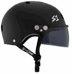 S1 Lifer Visor Helmet - GEN 2 - Black Matte W/ Tint Visor 9 S1 Lifer Visor Helmet - GEN 2 - Black Matte W/ Tint Visor -Skate Shop 2 87026.1599744449