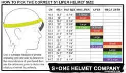 S1 Mini Lifer Helmet - Black Matte- Size XS Only (Refurbished) 8 S1 Mini Lifer Helmet - Black Matte- Size XS Only (Refurbished) -Skate Shop 2 91644 1 37802.1676400601