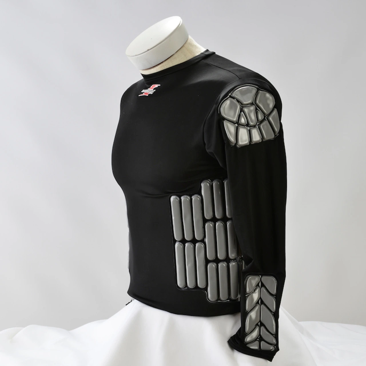 Zoombang Shirt 6 Piece Padded Motor Cross Shirt, Black 4 Zoombang Shirt 6 Piece Padded Motor Cross Shirt, Black - Image 2