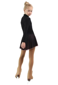 IceDress - Figure Skating Skirts - Harmony (Black With Light Pink ) -Skate Shop 2e36c6e270f7 94179 28702 28438.1582510159