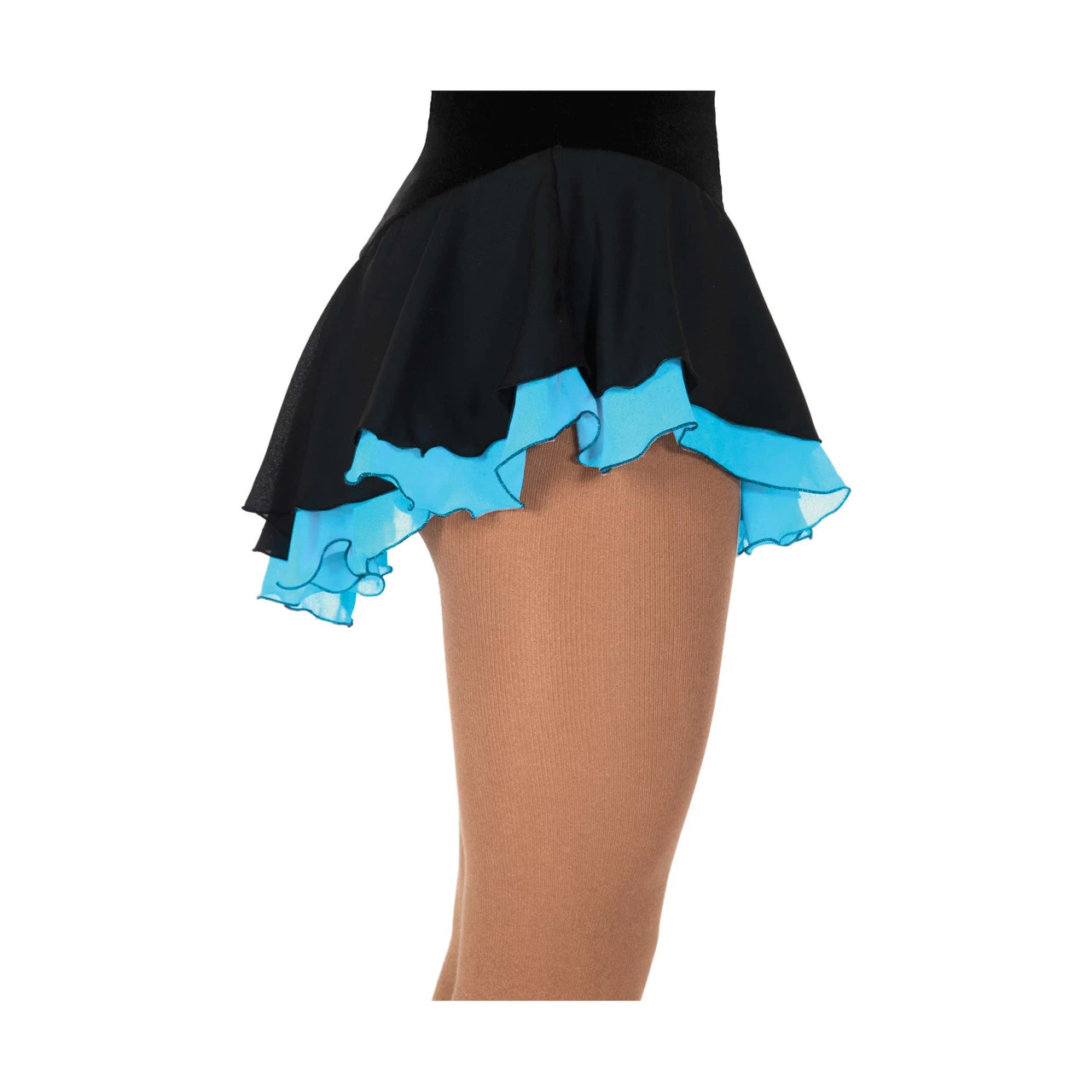 305 Jerry's Double Georgette Skirt - Black/Blue 3 305 Jerry's Double Georgette Skirt - Black/Blue