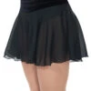 315 Jerry's Classic Black Georgette Skirt -Skate Shop 315 GeorgetteBlackSkirt 90495.1495520988