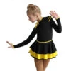 IceDress Figure Skating Dress - Thermal - Duet (Black With Yellow) -Skate Shop 3151fa8855c8 49584 18336 37749.1582500614