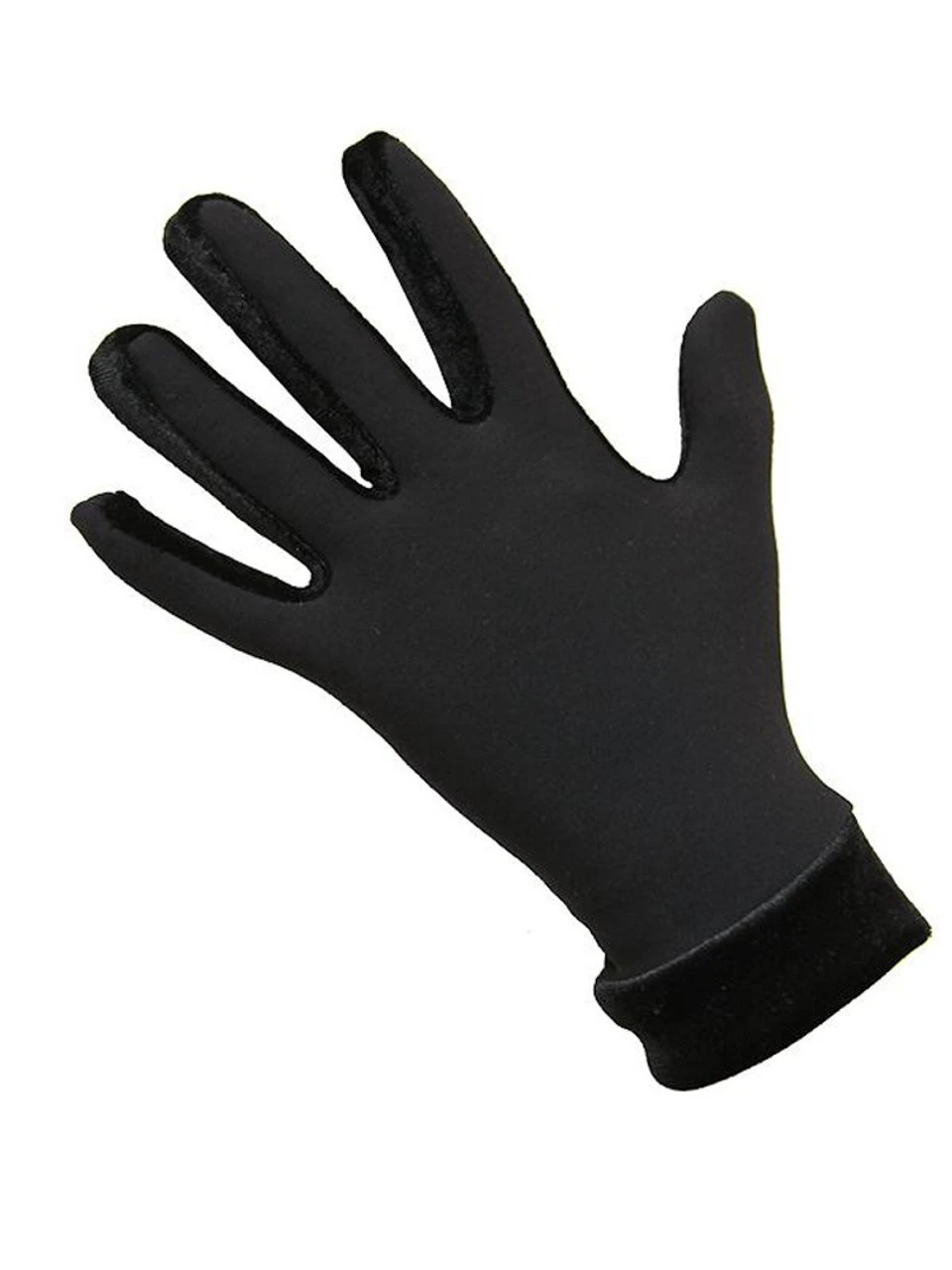 Icedress - Thermal Figure Skating Gloves With Velvet (Black) 3 Icedress - Thermal Figure Skating Gloves With Velvet (Black)