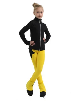 IceDress Figure Skating Outfit - Thermal - Disco Dance (Black With Yellow) -Skate Shop 35062c683ad6 31154 26950 22705.1582515918