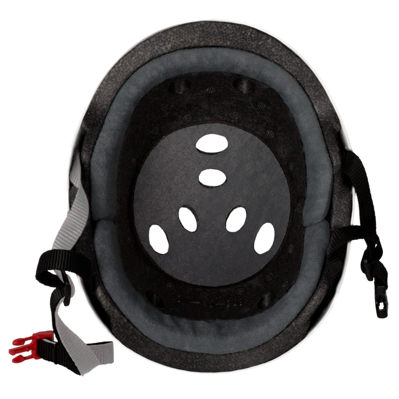 Triple Eight THE Certified Sweatsaver Rollerskating Helmet - White Rubber 4 Triple Eight THE Certified Sweatsaver Rollerskating Helmet - White Rubber - Image 2