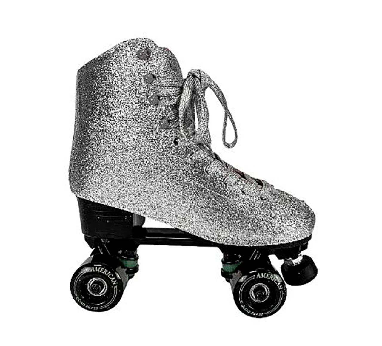 American Athletic Skate Wrap Womens - Sparkle Silver 5 American Athletic Skate Wrap Womens - Sparkle Silver - Image 3