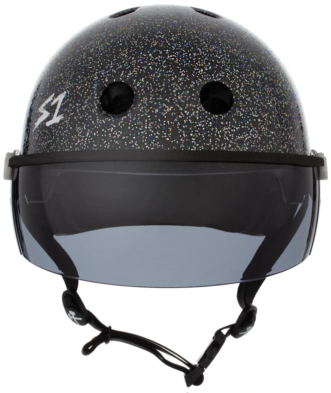 S1 Lifer Visor Helmet - GEN 2 - Black Gloss Glitter W/ Tint Visor 4 S1 Lifer Visor Helmet - GEN 2 - Black Gloss Glitter W/ Tint Visor - Image 2