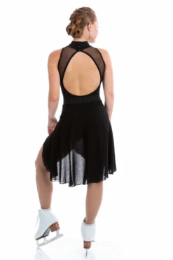 Elite Xpression - Black Chiffon Skirt - Large Waist Band -Skate Shop 3 40445.1663971586