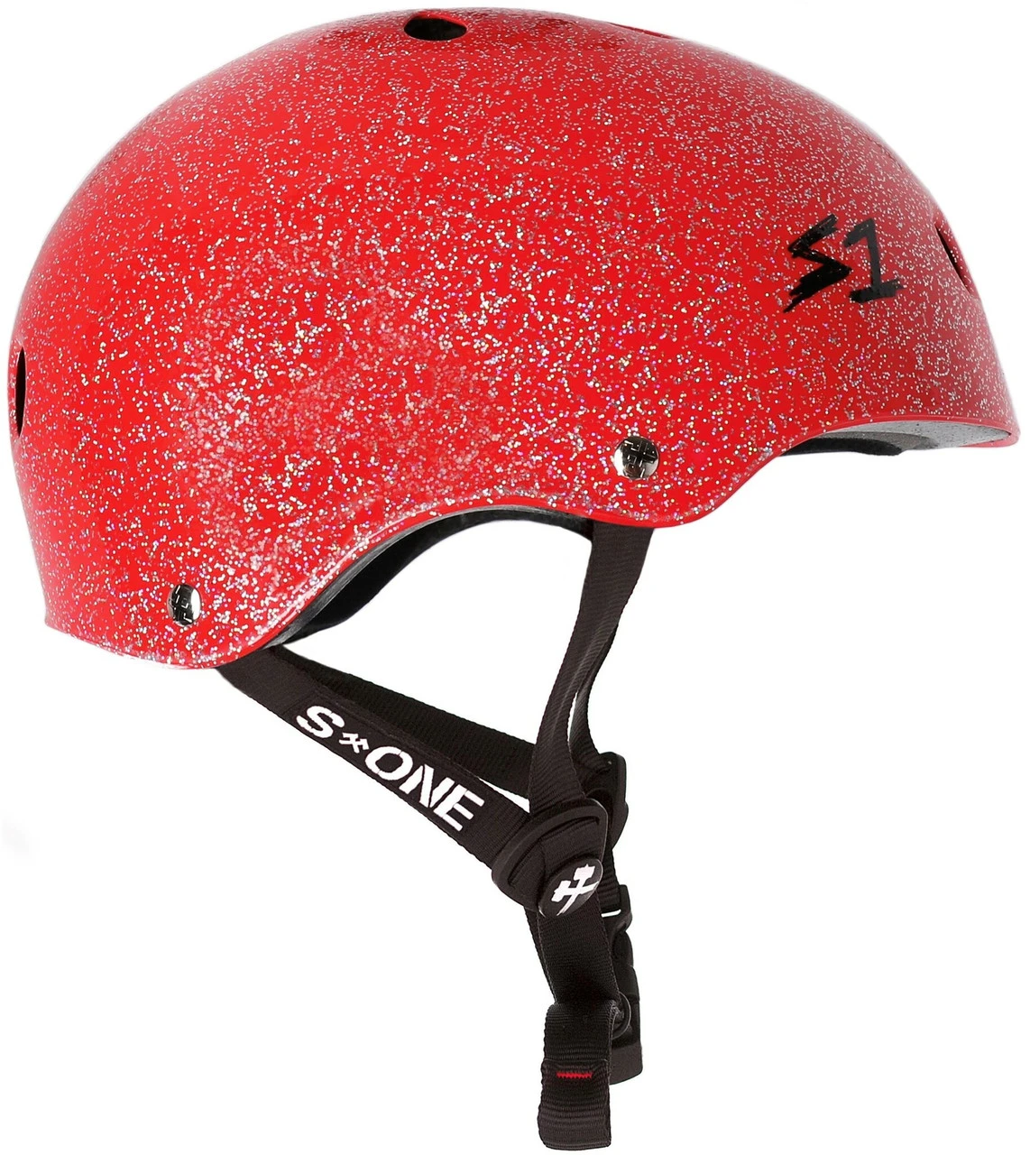 S1 Lifer Helmet - Red Gloss Glitter 4 S1 Lifer Helmet - Red Gloss Glitter - Image 2