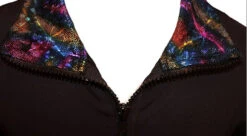 Criss Cross Poly/Spandex Stardust Sparkle Ice Skating Jacket -Skate Shop 3 60993.1667941205
