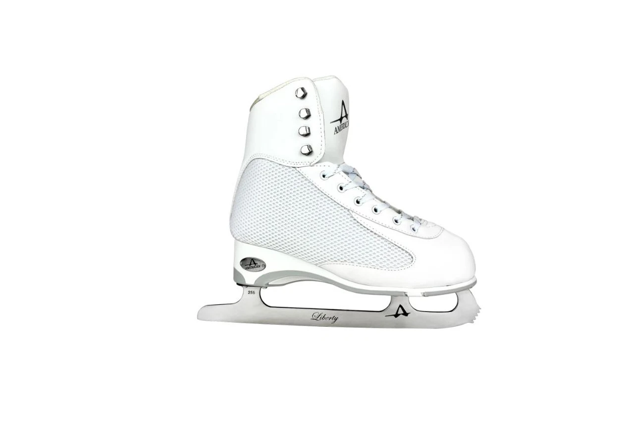 American Athletic -White Ice Figure Skates - Women's 4 American Athletic -White Ice Figure Skates - Women's - Image 2