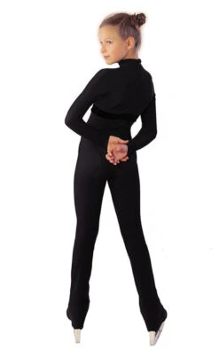 IceDress - Figure Skating Training Overalls -Style (Black With Velvet) 7 IceDress - Figure Skating Training Overalls -Style (Black With Velvet) -Skate Shop 3bbfd026af60 35427 01214 88619.1582456717