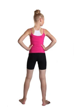 IceDress - Two-color Figure Skating Cami Top (Fuchsia And White) -Skate Shop 4.1672310835 18717.1672314499