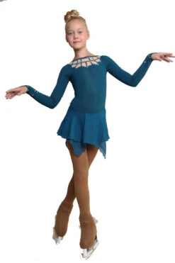 IceDress Figure Skating Dress - Thermal - Oriental Tale (Aqua) -Skate Shop 4901e7cb912b 68230.1601395597