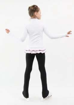 IceDress Figure Skating Jacket - Thermal - Minx (White, Purple, Black) -Skate Shop 4 36017 25933 72735.1582521386
