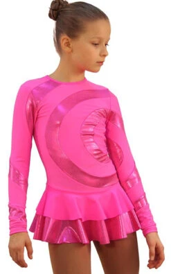 IceDress Figure Skating Dress - Thermal - Serpentine (Hot Pink With Lycra) 8 IceDress Figure Skating Dress - Thermal - Serpentine (Hot Pink With Lycra) -Skate Shop 4e661a1a29ea 27112 87568 08644.1583842072