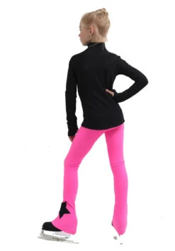 IceDress Figure Skating Outfit - Thermal - Disco Dance (Black With Hot Pink) -Skate Shop 4ee0a4e61570 20670 95891 05733.1582513973