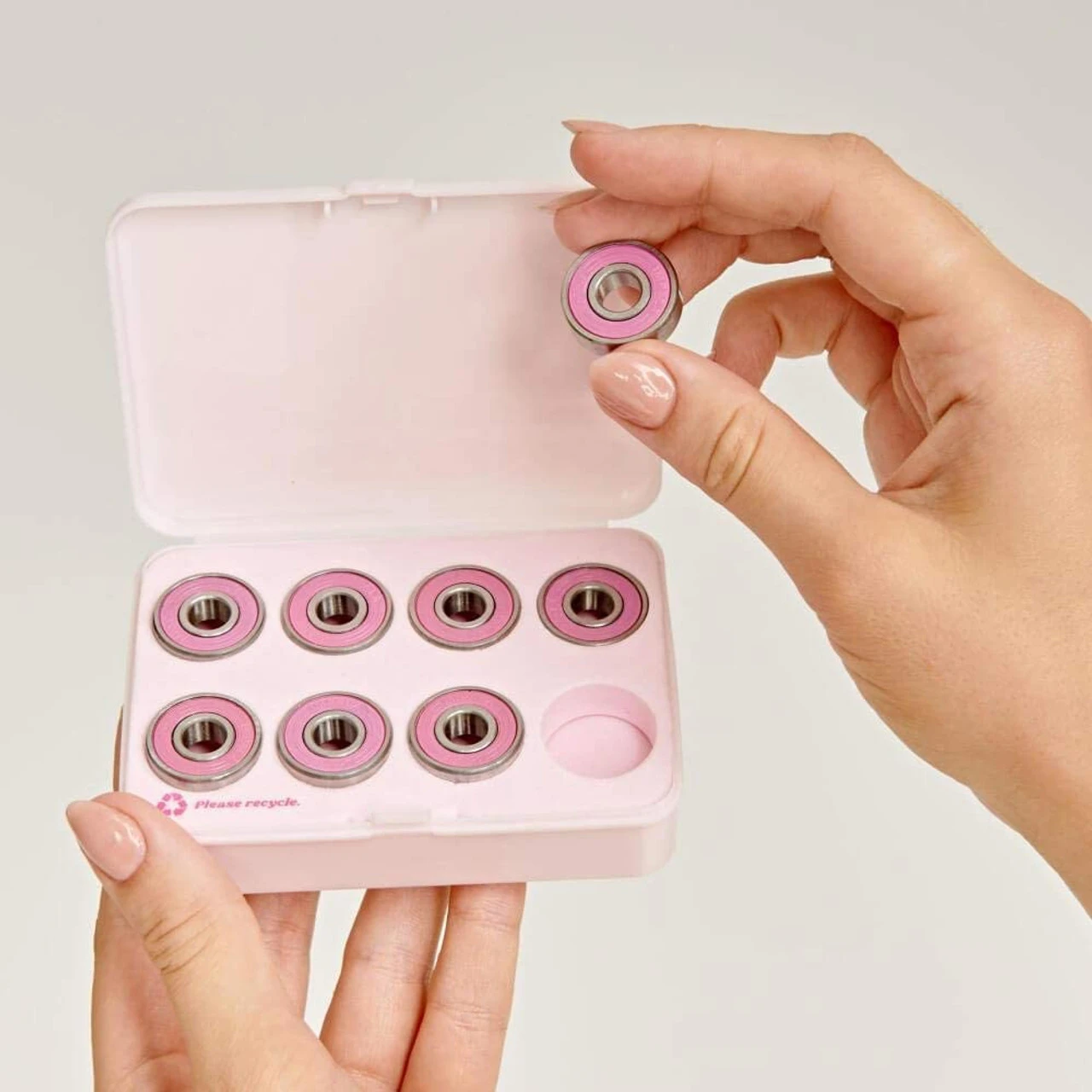 Impala Rollerskates - ABEC-7 Bearing Set 8pcs (Pink, For 4 Wheels) 7 Impala Rollerskates - ABEC-7 Bearing Set 8pcs (Pink, For 4 Wheels) - Image 5