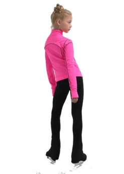 IceDress Figure Skating Jacket - Thermal - Kant (Hot Pink With Black) -Skate Shop 5 04575 76559.1582497563