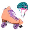 Moxi Combo Set - Beach Bunny Roller Skate (Peach Blanket ) & Helmet (Leo) 2 Moxi Combo Set - Beach Bunny Roller Skate (Peach Blanket ) & Helmet (Leo) -Skate Shop 5 04972.1669205925
