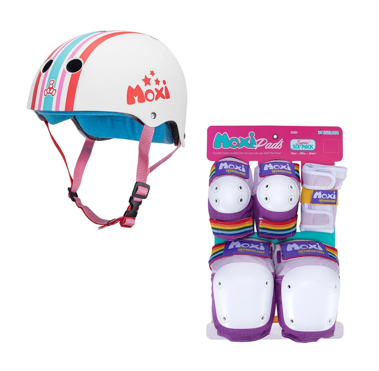 Moxi Combo Set - Moxi Pads & Moxi Helmet 5 Moxi Combo Set - Moxi Pads & Moxi Helmet - Image 3