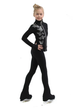 IceDress Figure Skating Jacket - Thermal - Fairy Tale (Black) -Skate Shop 5 38406 97810 69988.1582429230